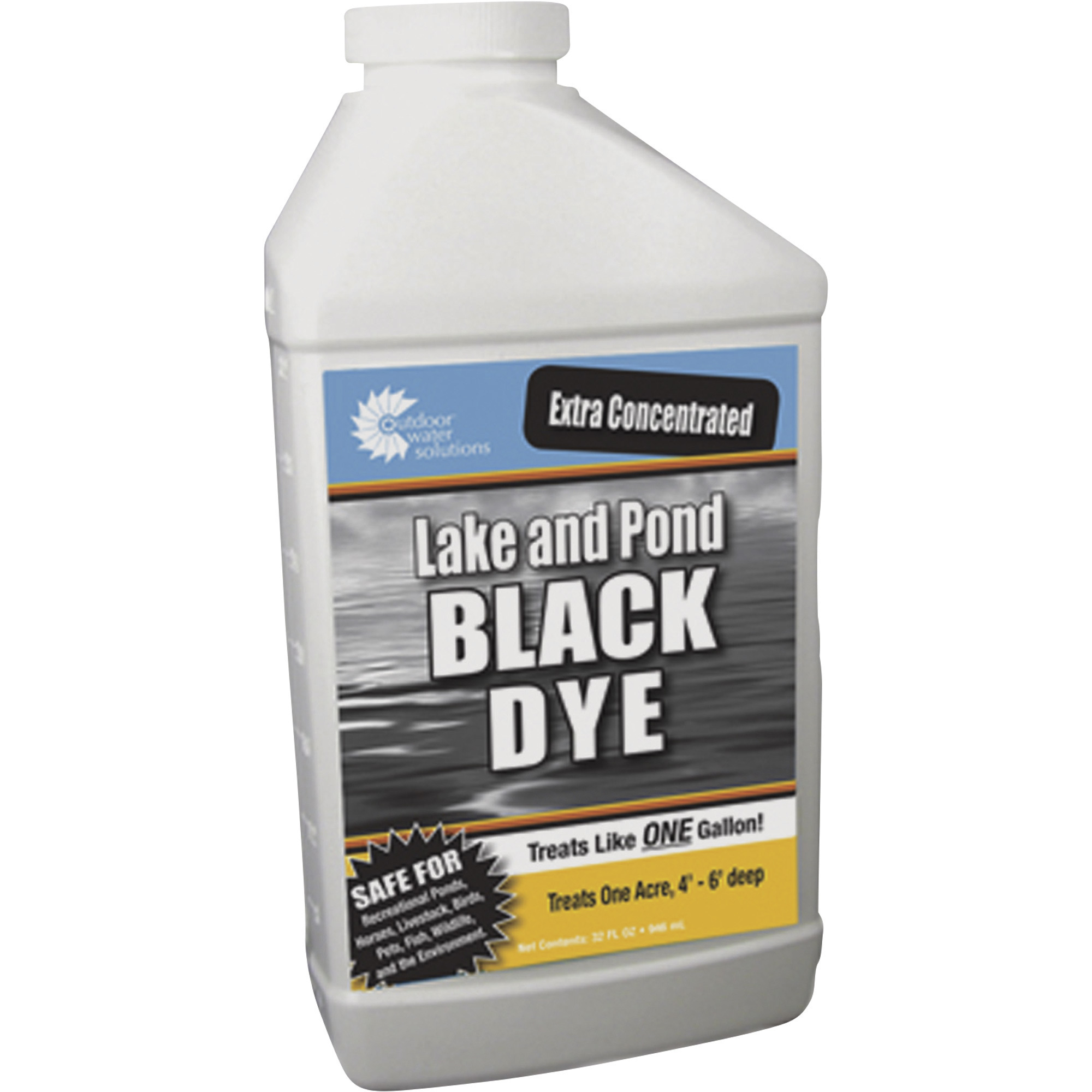 Outdoor Water Solutions Pond Dye Concentrate, Black, Model# PSP0126